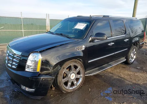 2014 Cadillac Escalade Esv Luxury z USA, uszkodzony, nr VIN 1GYS4HEF4ER190066
